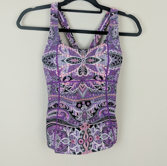 ATHLETA Point Break Shoreside Tankini   h19-68 - Picture 2 of 7